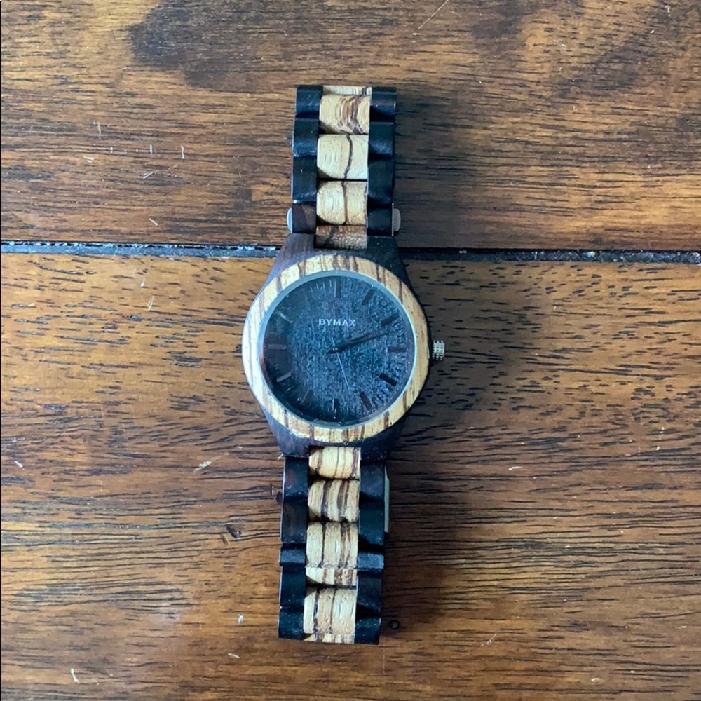 BYMAX wooden men’s watch